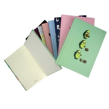 Yıldız Sert Kapak 14x20cm 80yp Duygulu Defter Çizgili Van Gogh