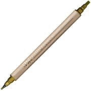 Zig Kaligrafi Kalemi MS-8400 Çift Taraflı Düz Kesik 2.0-3.5mm 101 Metalik Altın (Gold)