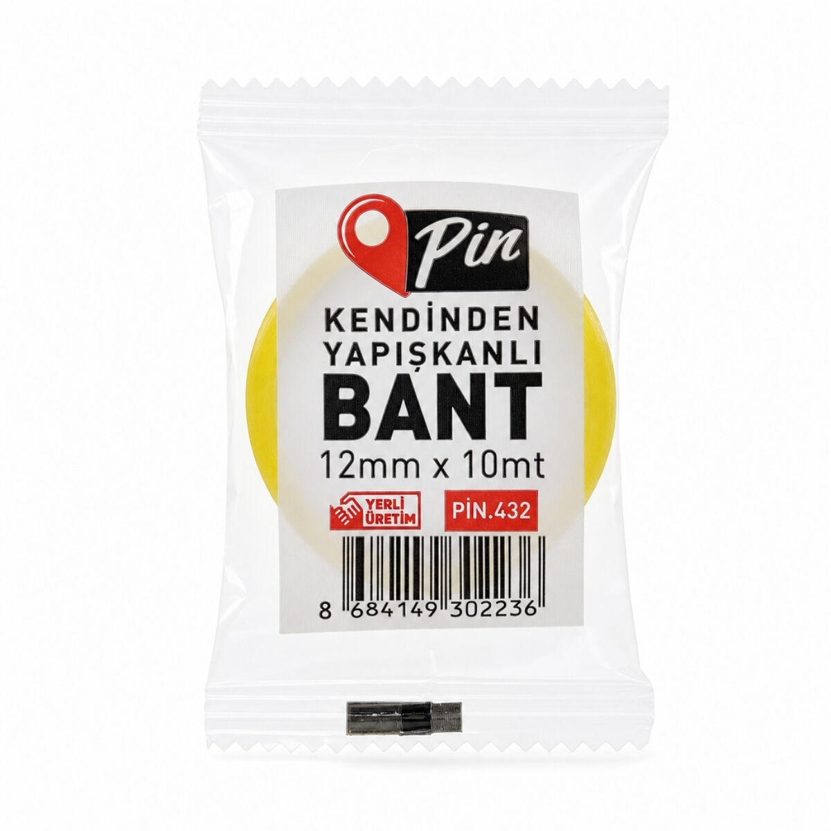 Pin Kırtasiye Bandı 12mmx10m