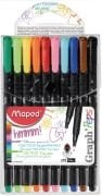 Maped Fineliner Keçeli Kalem Seti 10 Renk