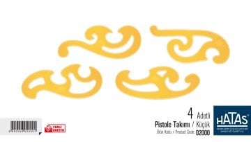 Hatas Pistole Takımı 4lü