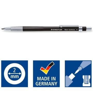 Staedtler Mars 780 Technico Versatil Kalem 2.0mm Siyah
