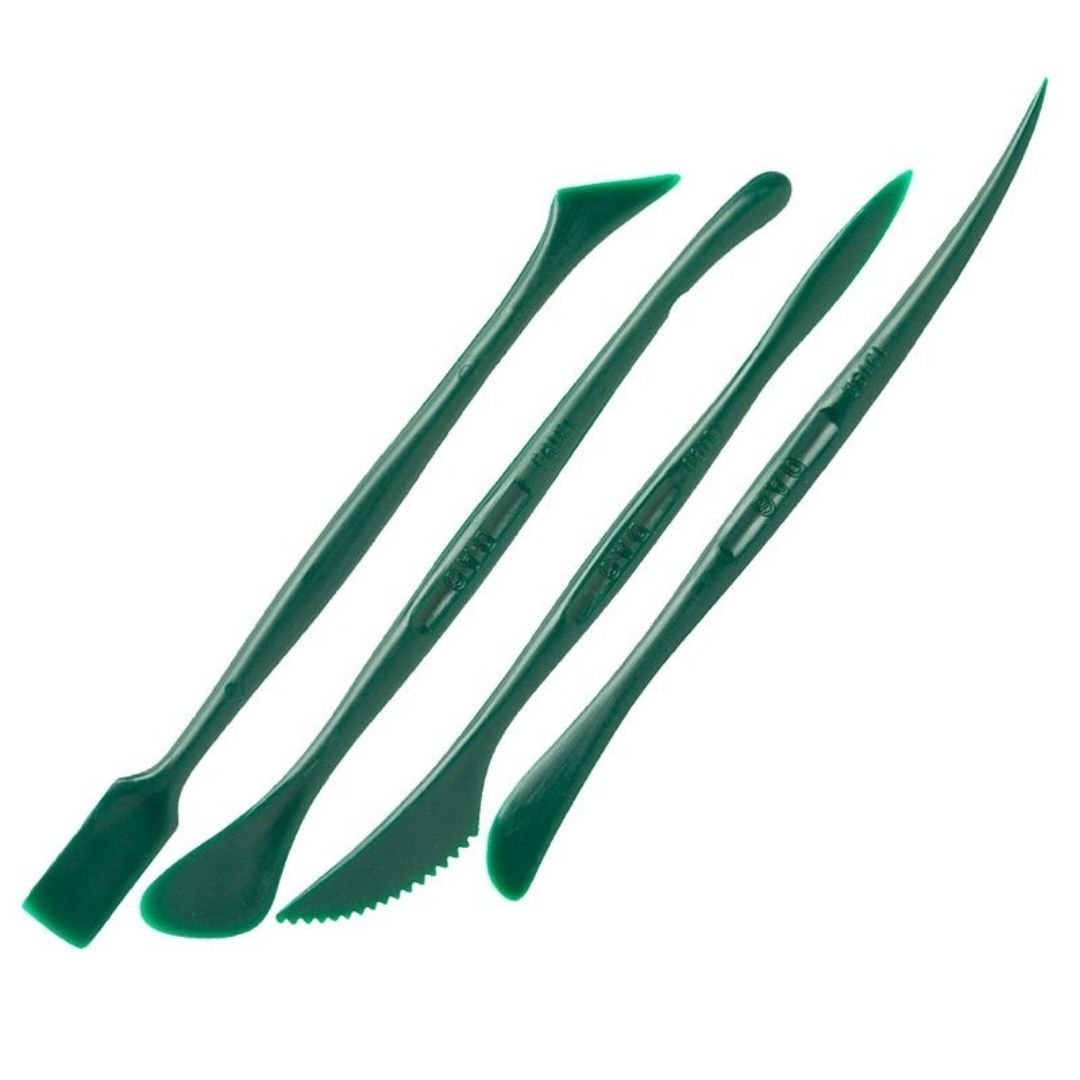 Das Plastik Seramik Şekillendirme Takımı 4lü