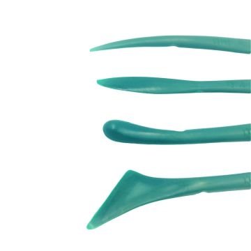 Das Plastik Seramik Şekillendirme Takımı 4lü