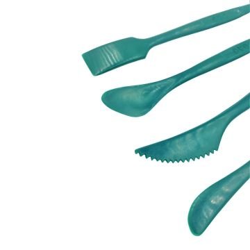 Das Plastik Seramik Şekillendirme Takımı 4lü