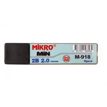 Mikro Portmin Kalem Uç 2.0mm 2B M-918