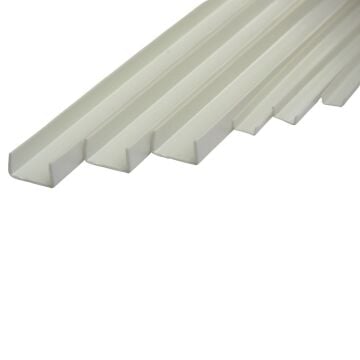 Art Elegant Plastik U Profil Çıta 3x6mm 50cm 10lu