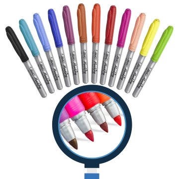 Bic İntensity Permanent Marker Seti 12li