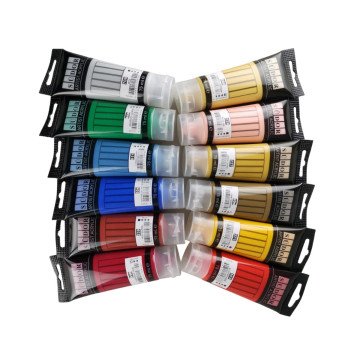 Südor Artist Akrilik Boya Seti 12x75ml Mat Tonlar 2