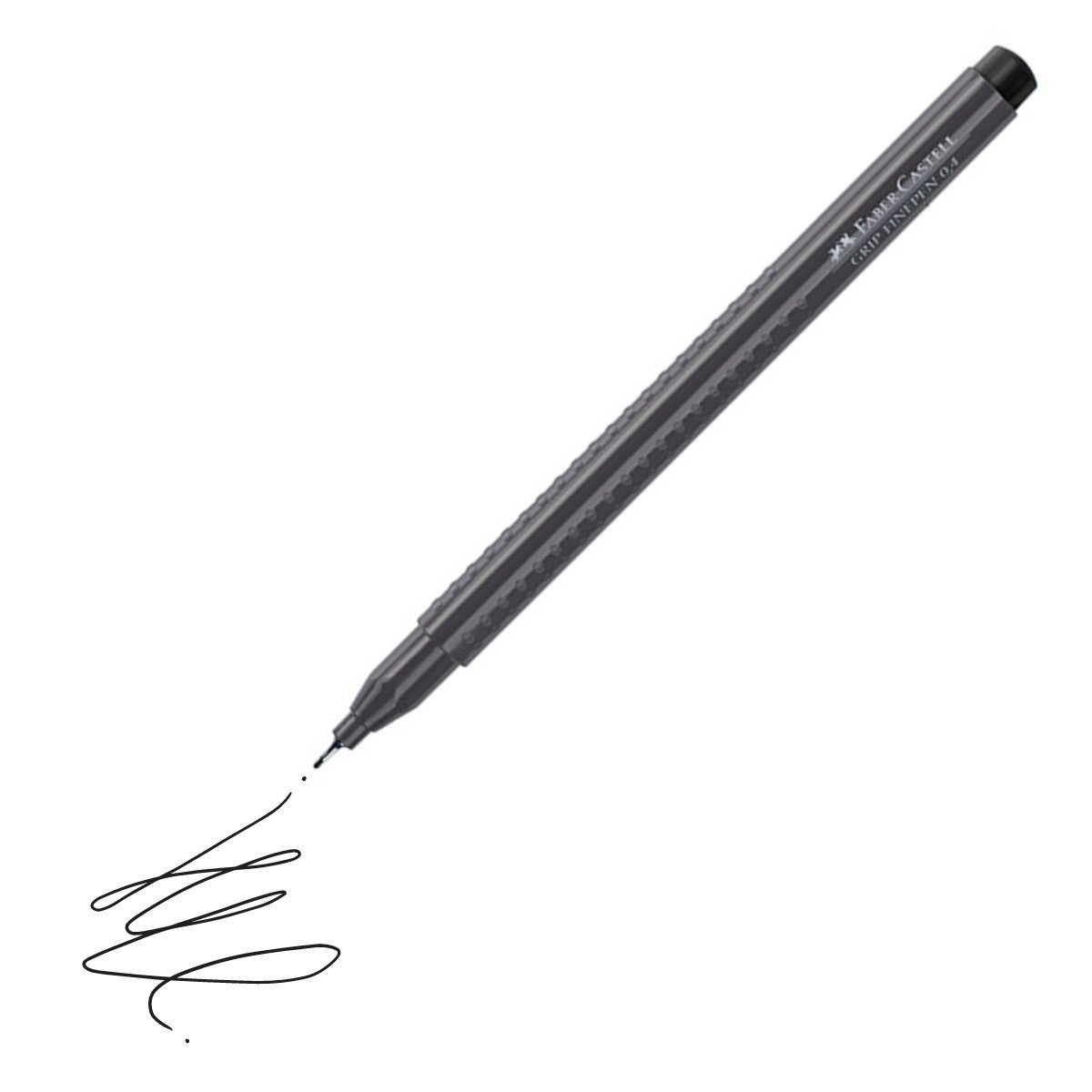 Faber Castell Grip Finepen 0.4 Keçeli Kalem Black