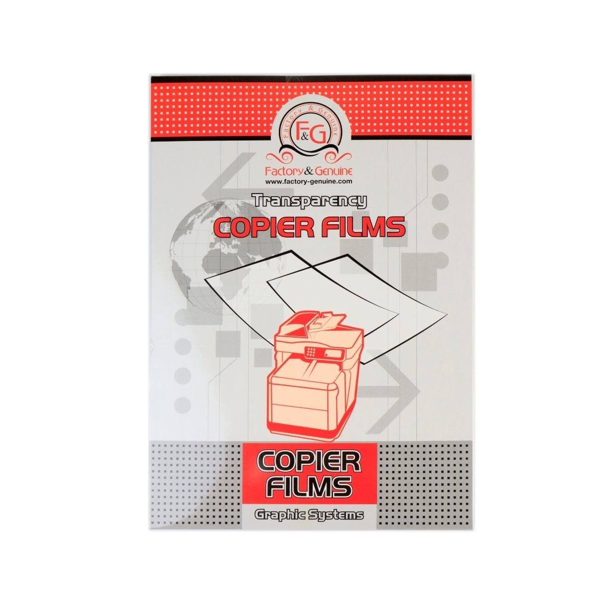 Factory&Genuine Fotokopi Asetatı A4 100lü 100 Mikron