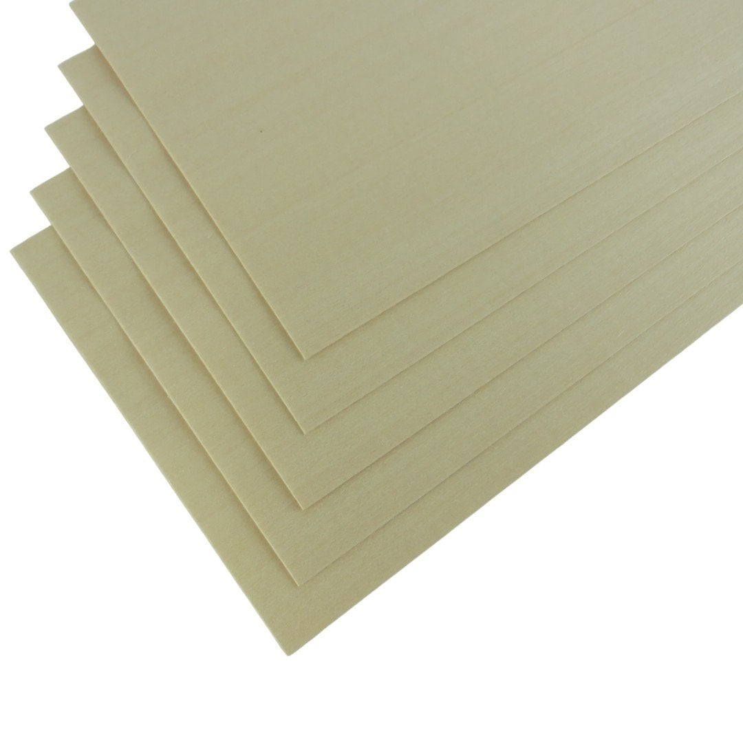 Odak Hobi Ahşap Kaplama Levha 10x100cm 0.5mm 5li Ihlamur