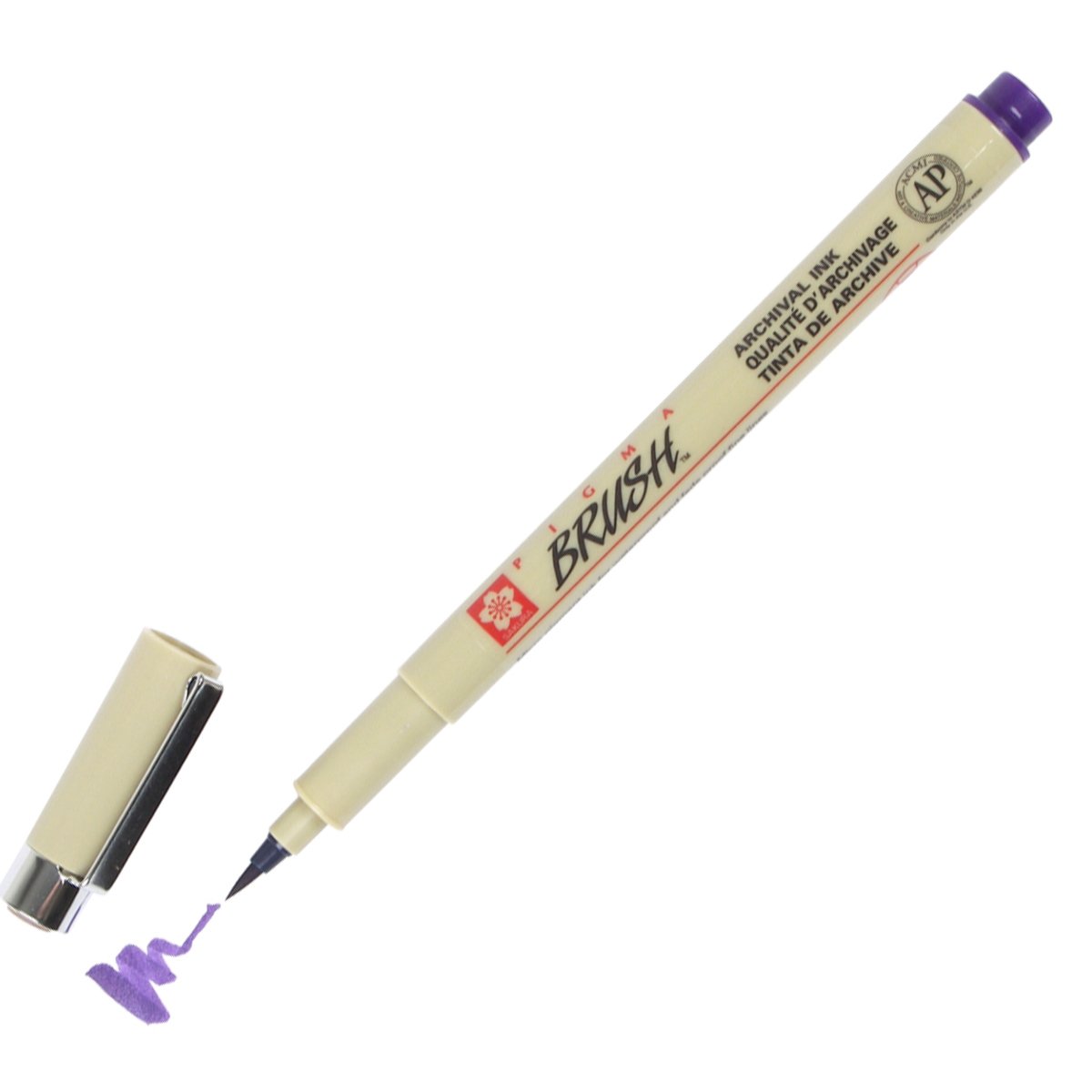 Sakura Pigma Brush 24 Mor Purple