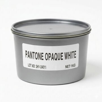 Toyo İnk Letterpress Pantone Matbaa Mürekkebi 1kg White - Beyaz