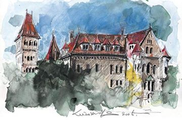 Albrecht Dürer Aquarell Boya Kalemi 36 Renk (Özel Kutu+Fırça)