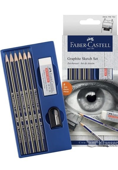 Faber-Castell Goldfaber Dereceli Kalem Çizim Seti