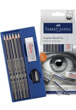 Faber-Castell Goldfaber Dereceli Kalem Çizim Seti