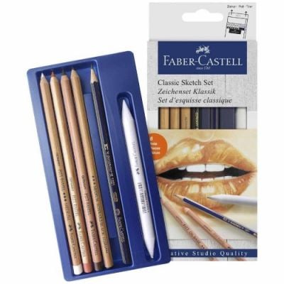Faber-Castell Klasik Eskiz Seti - 425,00 TL | Hakikat Kırtasiye