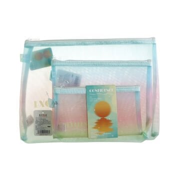 Art Elegant Mesh File Dosya Renkli 3lü Set Yeşil