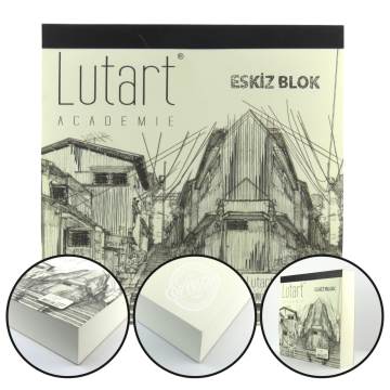Lutart Academie Eskiz Blok 25x25cm 100gr 300yp