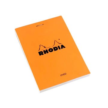 Rhodia Bloknot 8.5x12cm Turuncu 80gr Çizgili 80yp