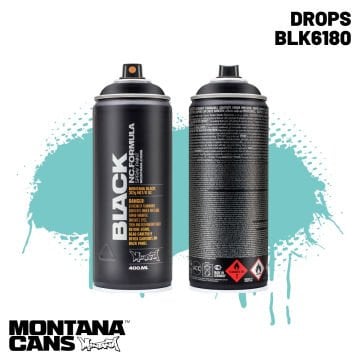Montana Black Sprey Boya 400ml BLK6180 Drops
