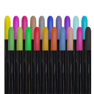 Art Elegant Fabric Marker Tekstil Kumaş Kalem Seti 24lü