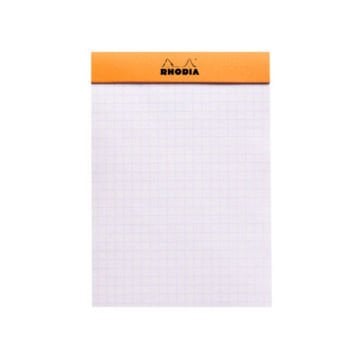 Rhodia Bloknot A6 Turuncu 80gr Kareli 80yp