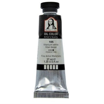 Mona Lisa Yağlı Boya 37ml 105 Titanium White