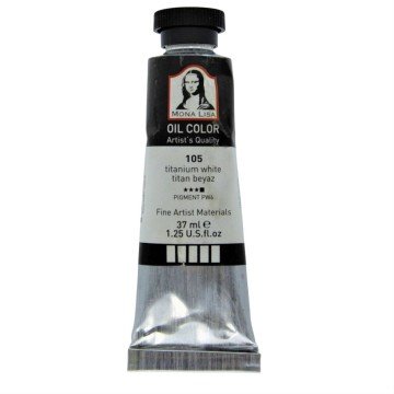 Mona Lisa Yağlı Boya 37ml 105 Titanium White
