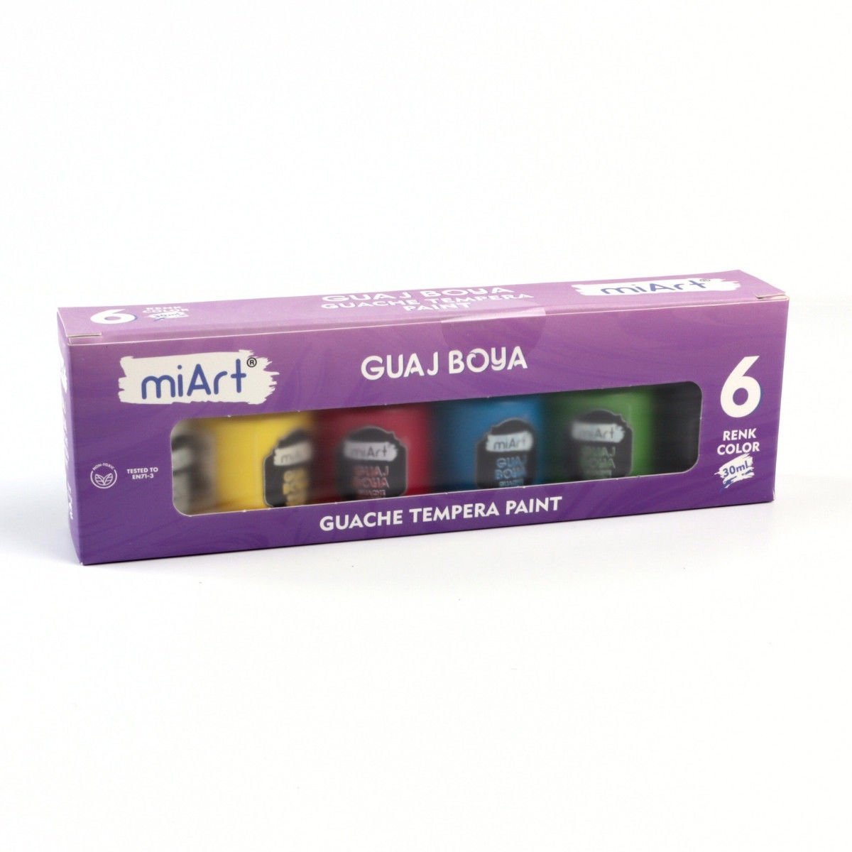 miArt Guaj Boya Seti 6x30ml