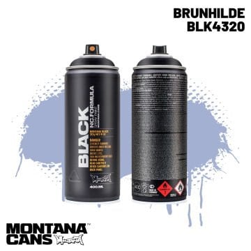 Montana Black Sprey Boya 400ml BLK4320 Brunhilde