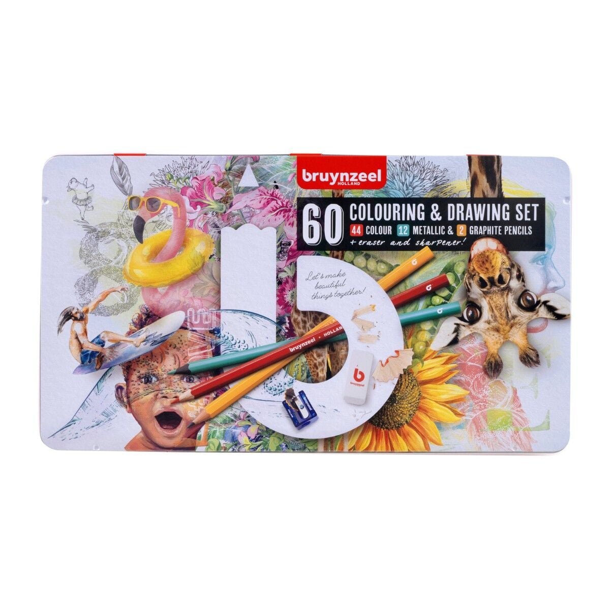 Bruynzeel Drawing and Colouring Set 60 Parça - 2.365,00 TL