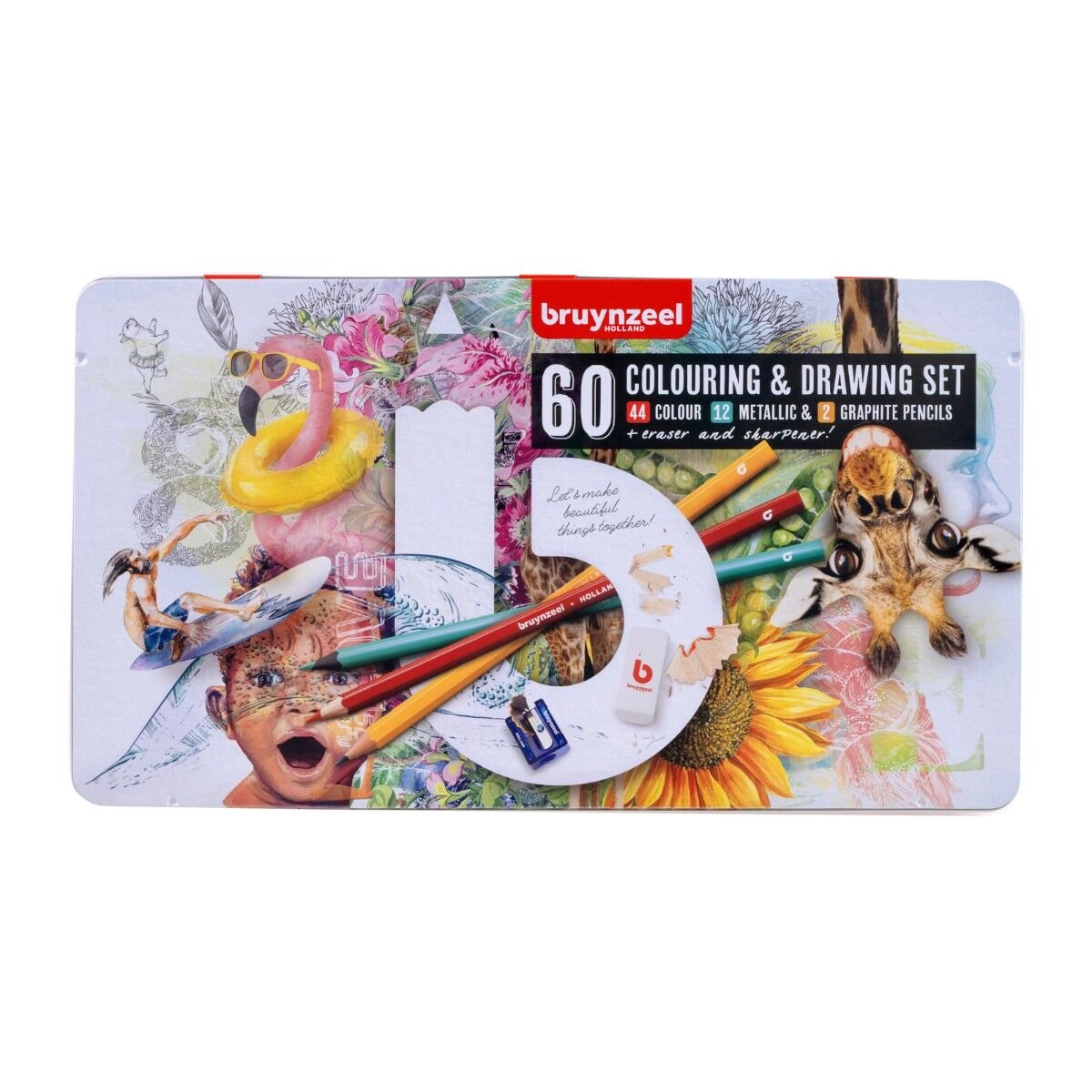 Bruynzeel Drawing and Colouring Set 60 Parça