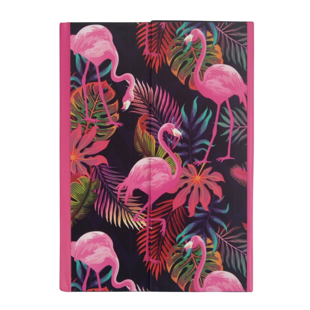 Yıldız Sert Kapak 14x20cm 80yp Magnet Seri Flamingo Çizgisiz