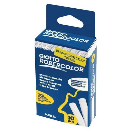 Robercolor Giotto Beyaz Tebeşir 10lu