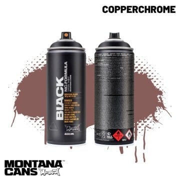 Montana Black Sprey Boya 400ml BLK400 Copperchrome
