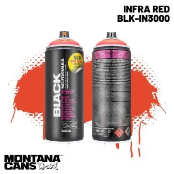 Montana Black Sprey Boya 400ml BLK IN 3000 İnfra Red