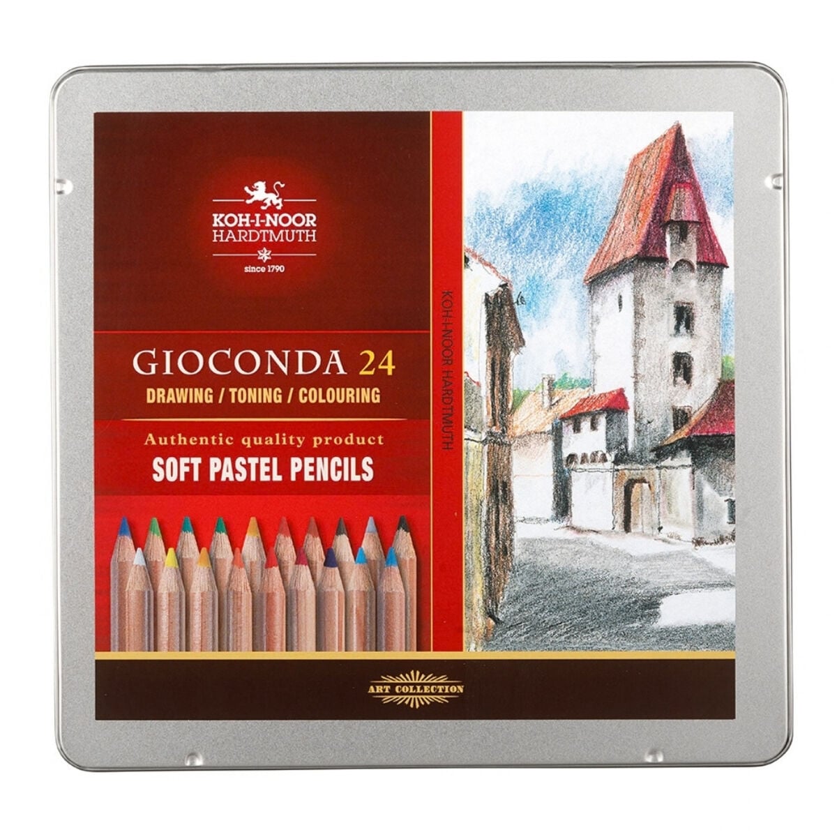 Koh-i Noor Gioconda Artists Soft Pastel Kalem Seti 24lü