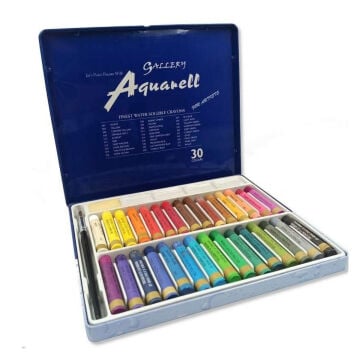 Mungyo Gallery Aquarell Pastel Boya Seti 30lu Metal Kutu
