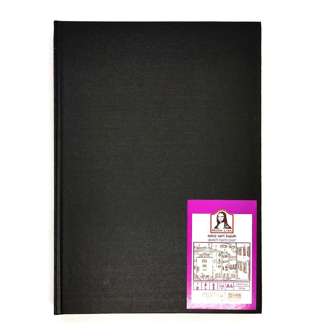 Mona Lisa Sketch Sert Kapak Eskiz Defteri A4 100gr 120yp
