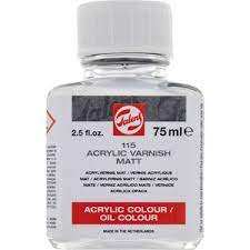 Talens Acrylic and Oil Varnish Matt 115 Akrilik ve Yağlı Boya Verniği Mat 75ml