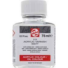 Talens Acrylic and Oil Varnish Matt 115 Akrilik ve Yağlı Boya Verniği Mat 75ml