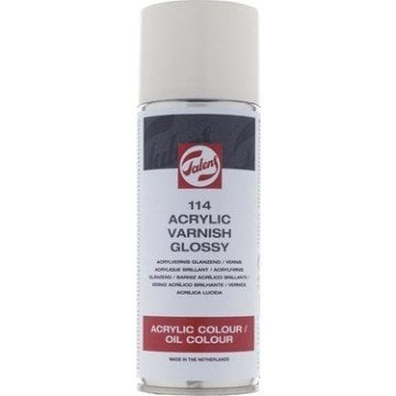 Talens Acrylic and Oil Varnish Parlak 114 Akrilik ve Yağlı Boya Verniği Parlak 400ml Sprey