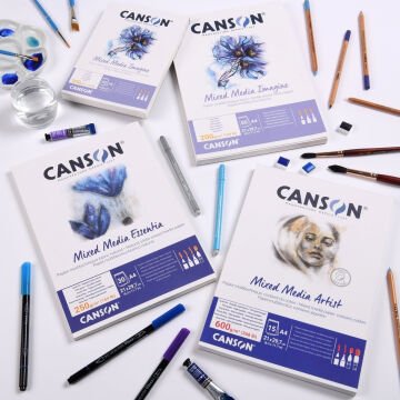 Canson Mix Media Çok Amaçlı Resim Defteri A5 200gr 50yp