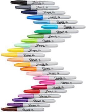 Sharpie Permanent Markör Fine 24lü