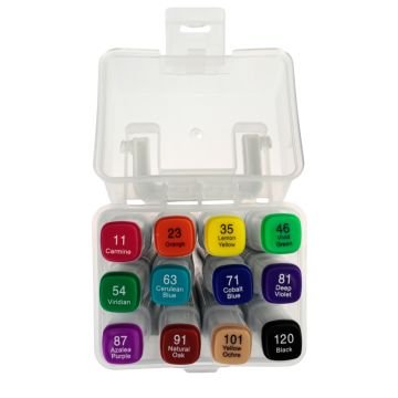 Art Walker Çantalı Twin Marker Seti 12li