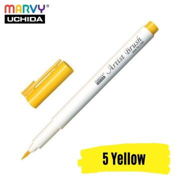 Marvy Artist Brush Pen 1100 Firça Uçlu Kalem 05 Yellow
