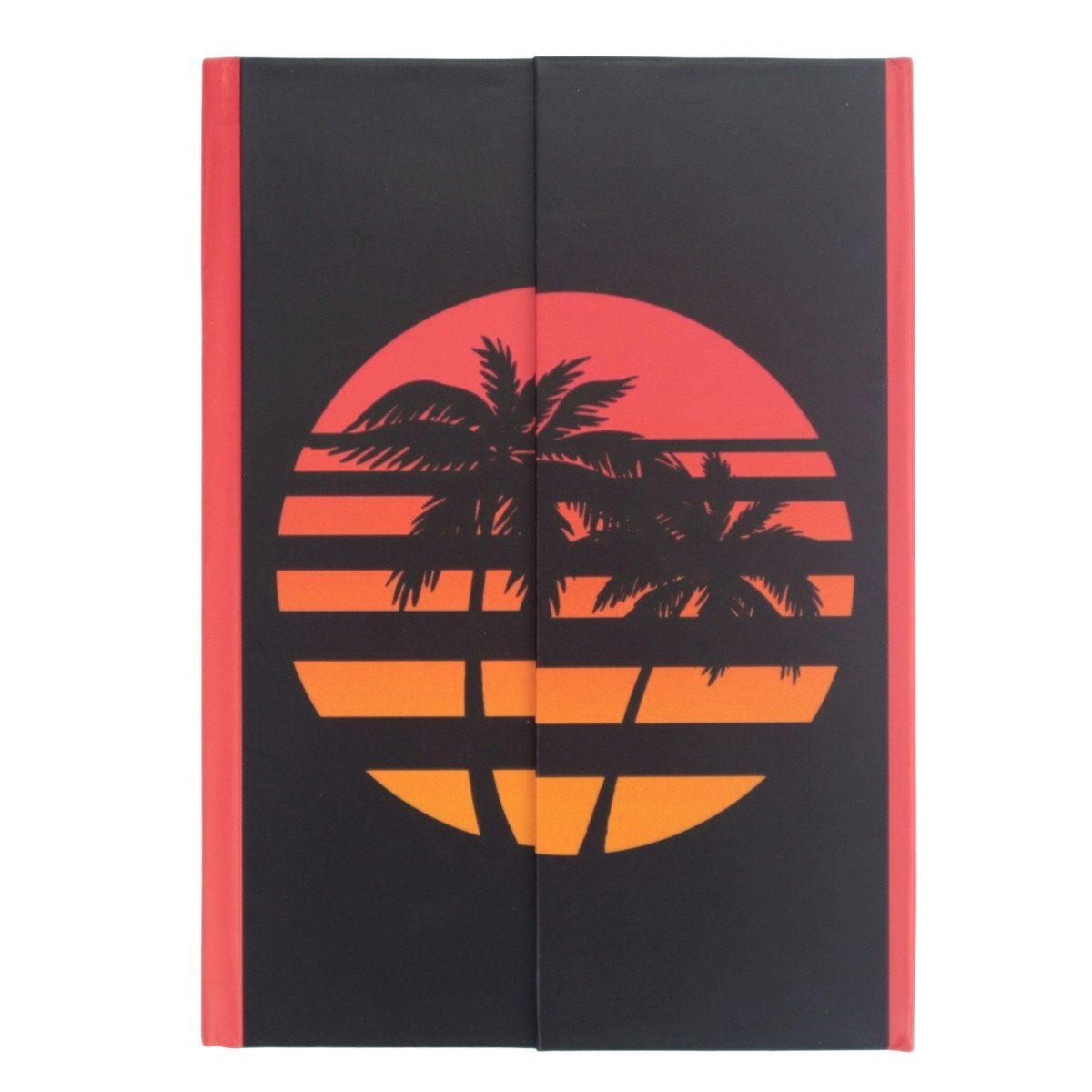 Yıldız Sert Kapak 14x20cm 80yp Magnet Seri Palmiye Çizgisiz