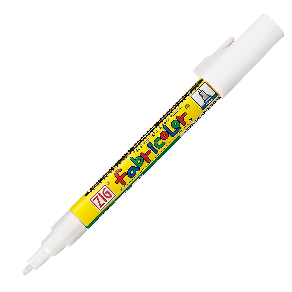 Zig Fabricolor Kumaş Kalemi PFC 20 000 White